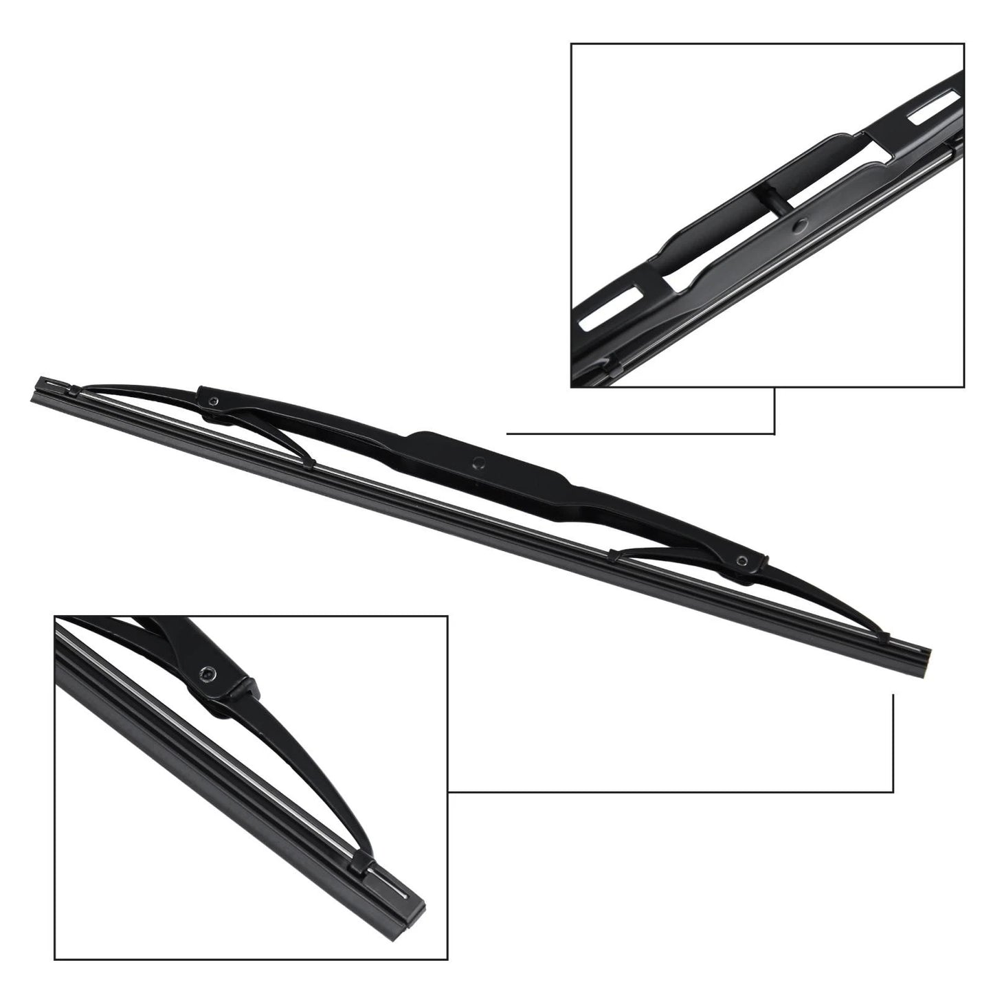 300mm 12" Rear Windshield Wiper Blade Arm Set for Hyundai Tucson (2004-2008)
