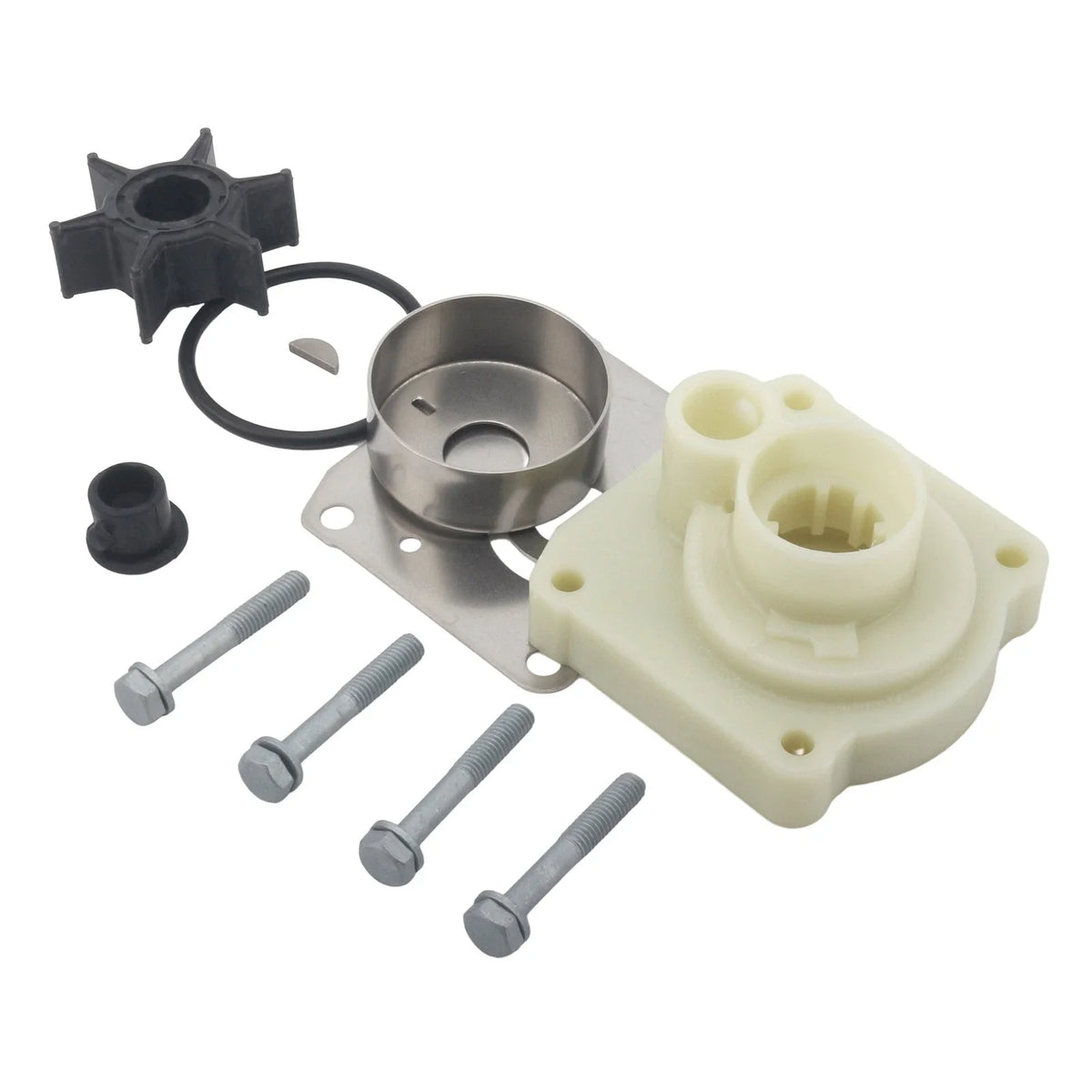 Marine Water Pump Impeller Kit for Yamaha F25 25HP Outboard Motor