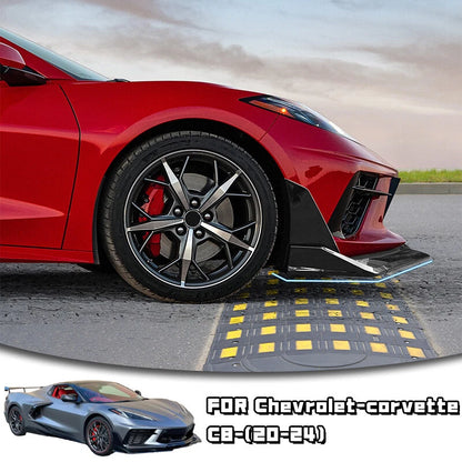 C8 Z51 STG 3 Carbon Flash Front Bumper Lip Splitter for Corvette (2020-2025)