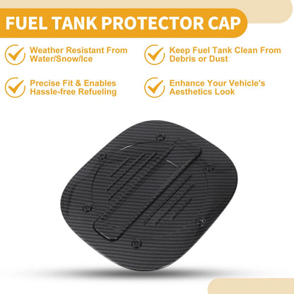 Fuel Tank Door Cap  Adhesive Carbon Fiber for Ford Escape (2020-2025)