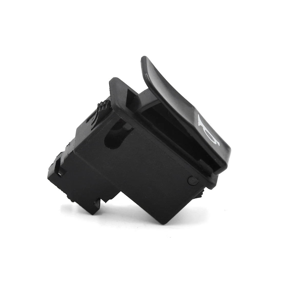 6 x 2-Terminal Horn Trumpet Control Switch Black for Motorcycle Scooter