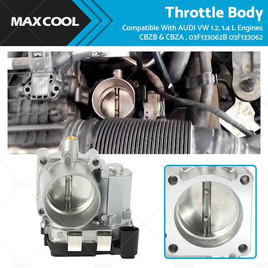 Throttle Body for AUDI VW 1.2 1.4 L CBZB CBZA (2003-2009)