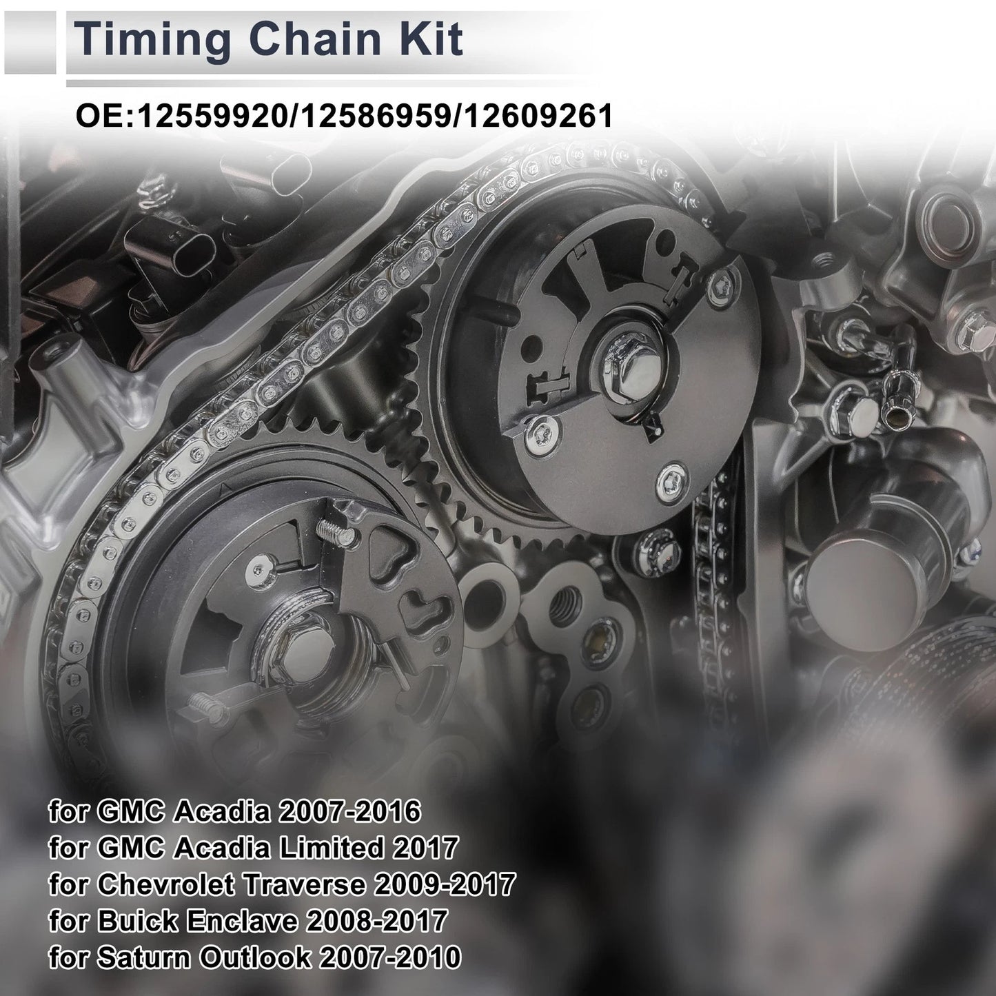 Timing Chain Kit for GMC Acadia Chevrolet Traverse