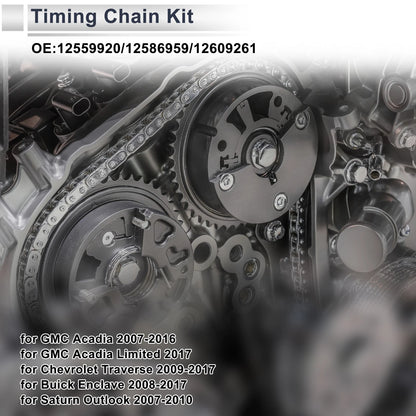 Timing Chain Kit for GMC Acadia Chevrolet Traverse