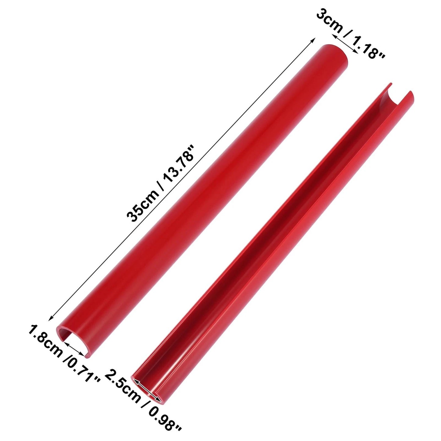 Red Front Grille Insert Stripes Grill Trims Clips for BMW X3 (2011 - 2018)