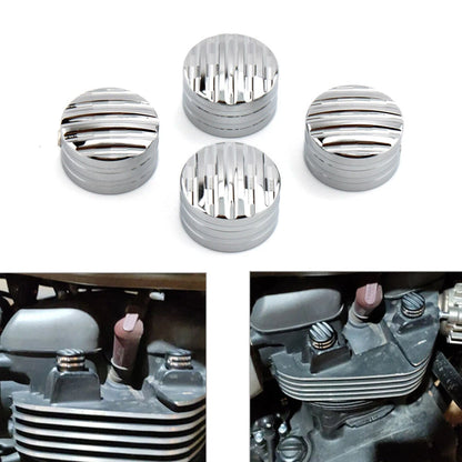CNC Billet Head Bolt Cover Cap for Triumph T120 Thruxton Scrambler (2016-2023)
