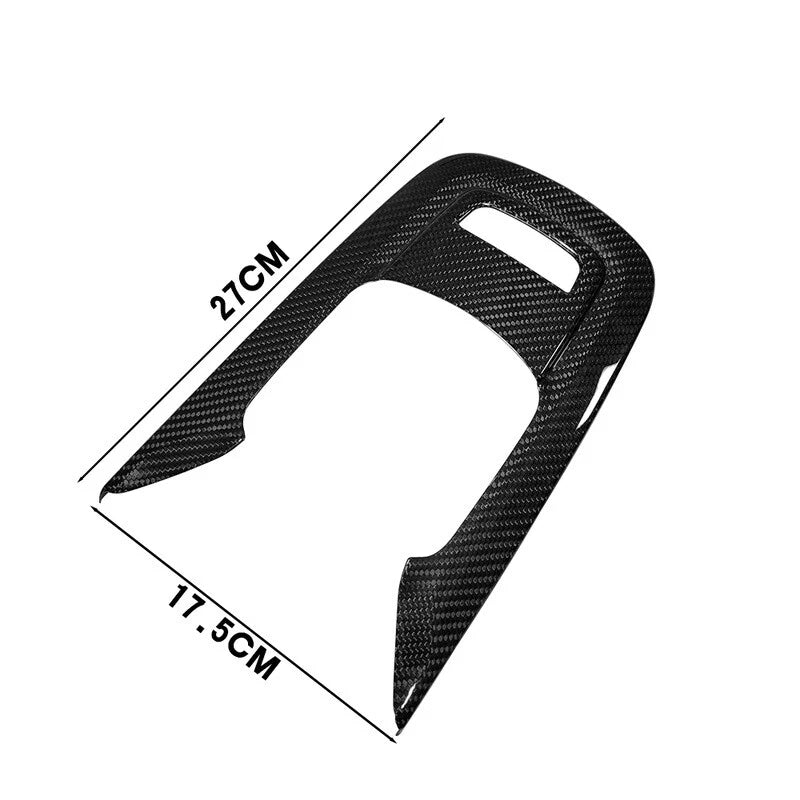 Carbon Fiber Glossy Gear Shift Panel Frame Trim for Toyota Corolla GR 2023-2025