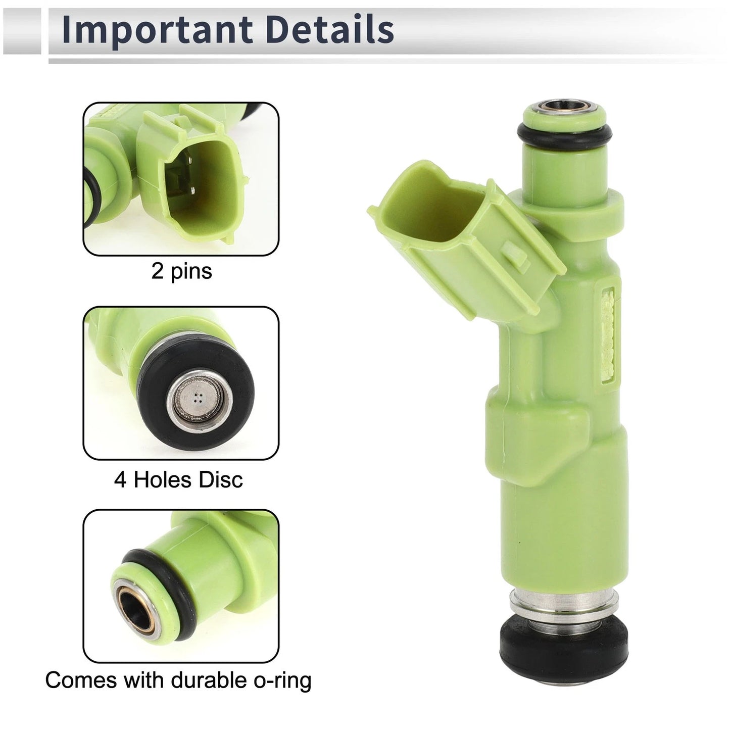 Fuel Injector 23209-13030 for Toyota TUV KF8 Townace Lite (1996-2002)