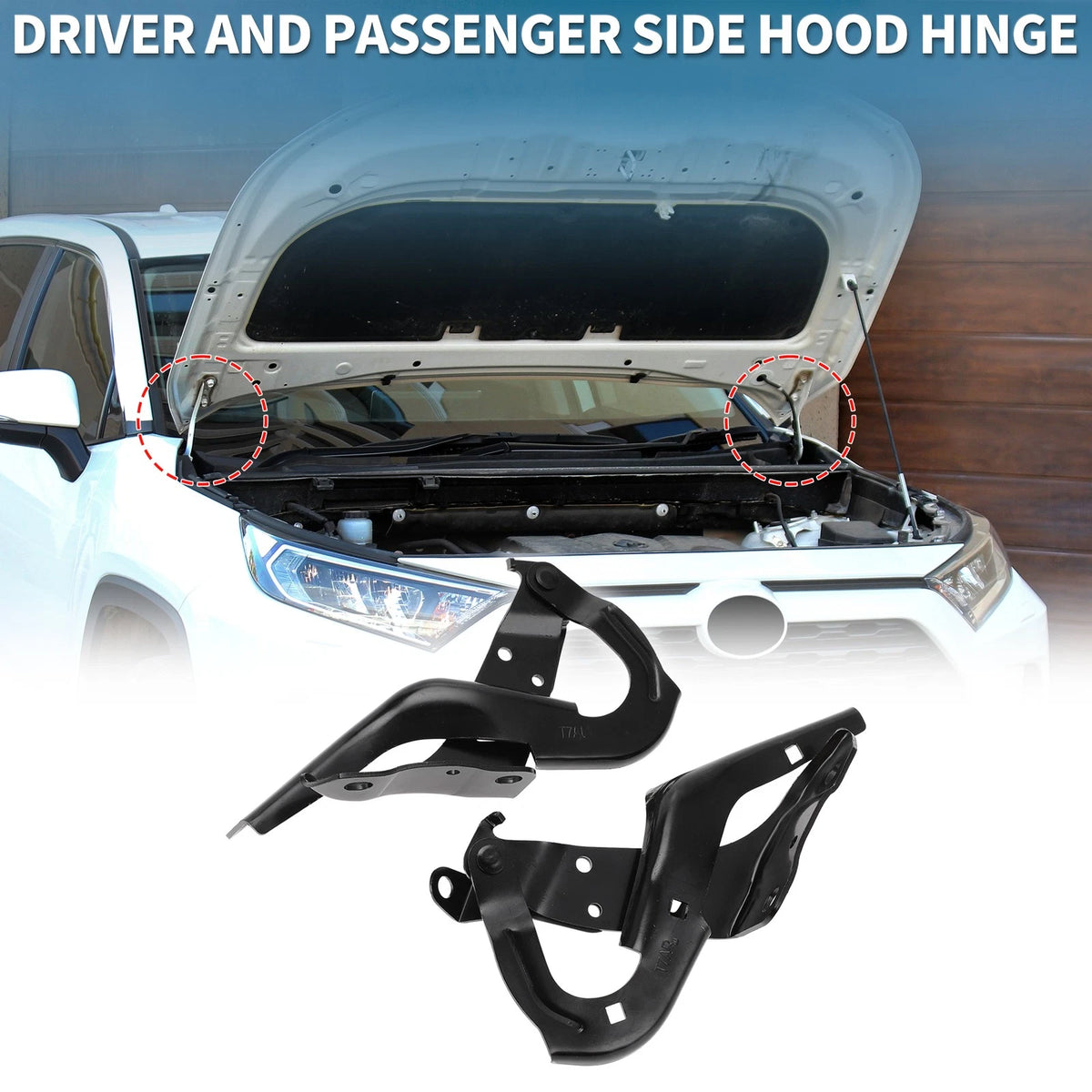 Hood Hinges 1 Pair for Honda HR-V (2016-2022)