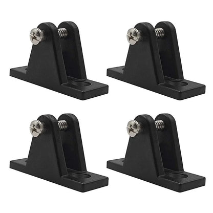 4pcs Marine Nylon Plastic Hinges for Boat Deck/Yacht Bimini Top