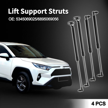 Front Hood & Tailgate Lift Supports Struts for Toyota Land Cruiser