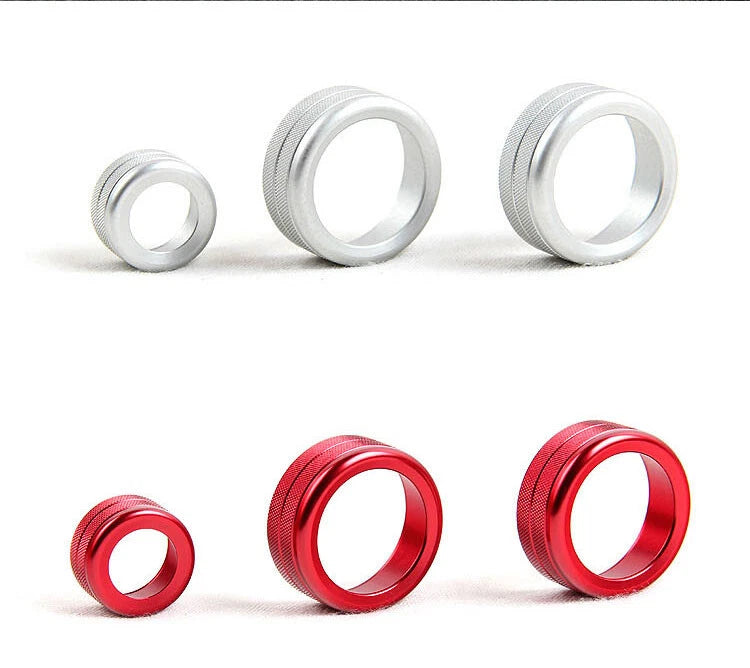 AC Climate Control Radio Volume Knob Ring Cover fit For BMW 1 2 3 4 Series F30