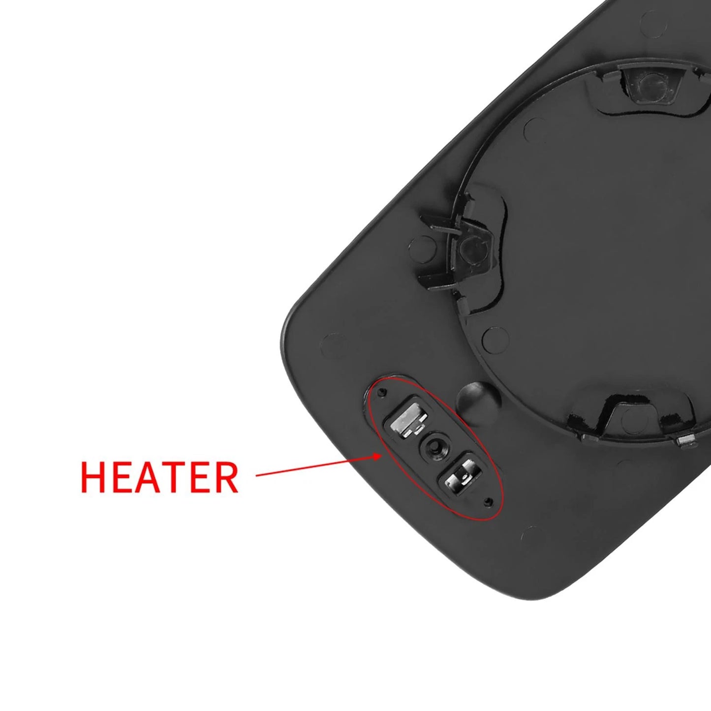 Heated Left Side Mirror w/ Backing Plate for BMW E39 E46 330i 325i 525i (1998-2005)