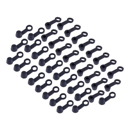 40pcs Brake Bleeder Screw Caps Rubber Dust Covers