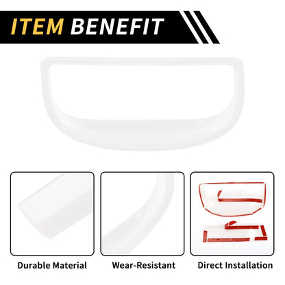 Glove Box Handle Switch Cover for Jeep Wrangler JK (2007-2017) White