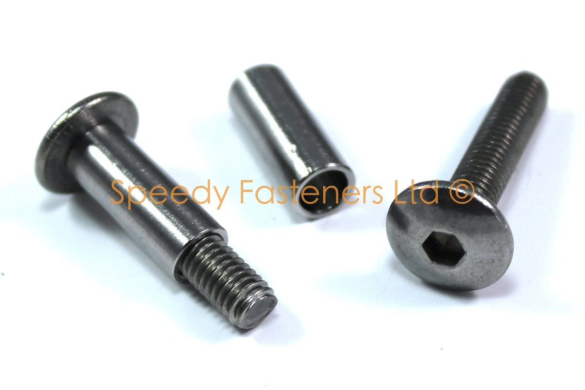 Bolts 2 x Rear Seat Shoulder Bolts for Suzuki