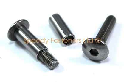 Bolts 2 x Rear Seat Shoulder Bolts for Suzuki