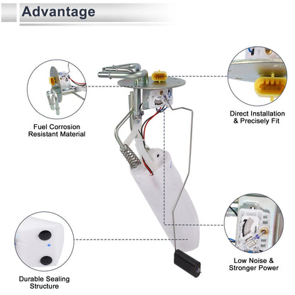 Fuel Pump Assembly V8 5.7L for Chevrolet Corvette (1997-1999)