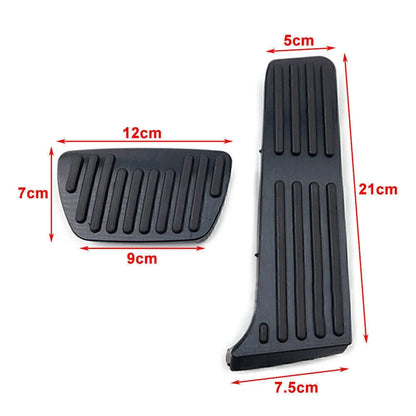 LHD Red Gas Brake Foot Pedal Cover for Toyota Camry (2018-2020)