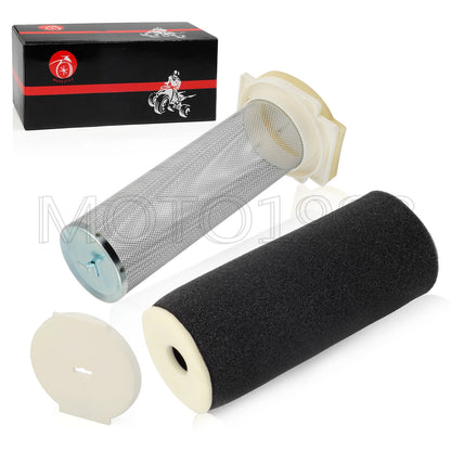 Air Filter & Cage Guide & End Cap Kit for Yamaha Grizzly 660 YFM660 (2002-2008)
