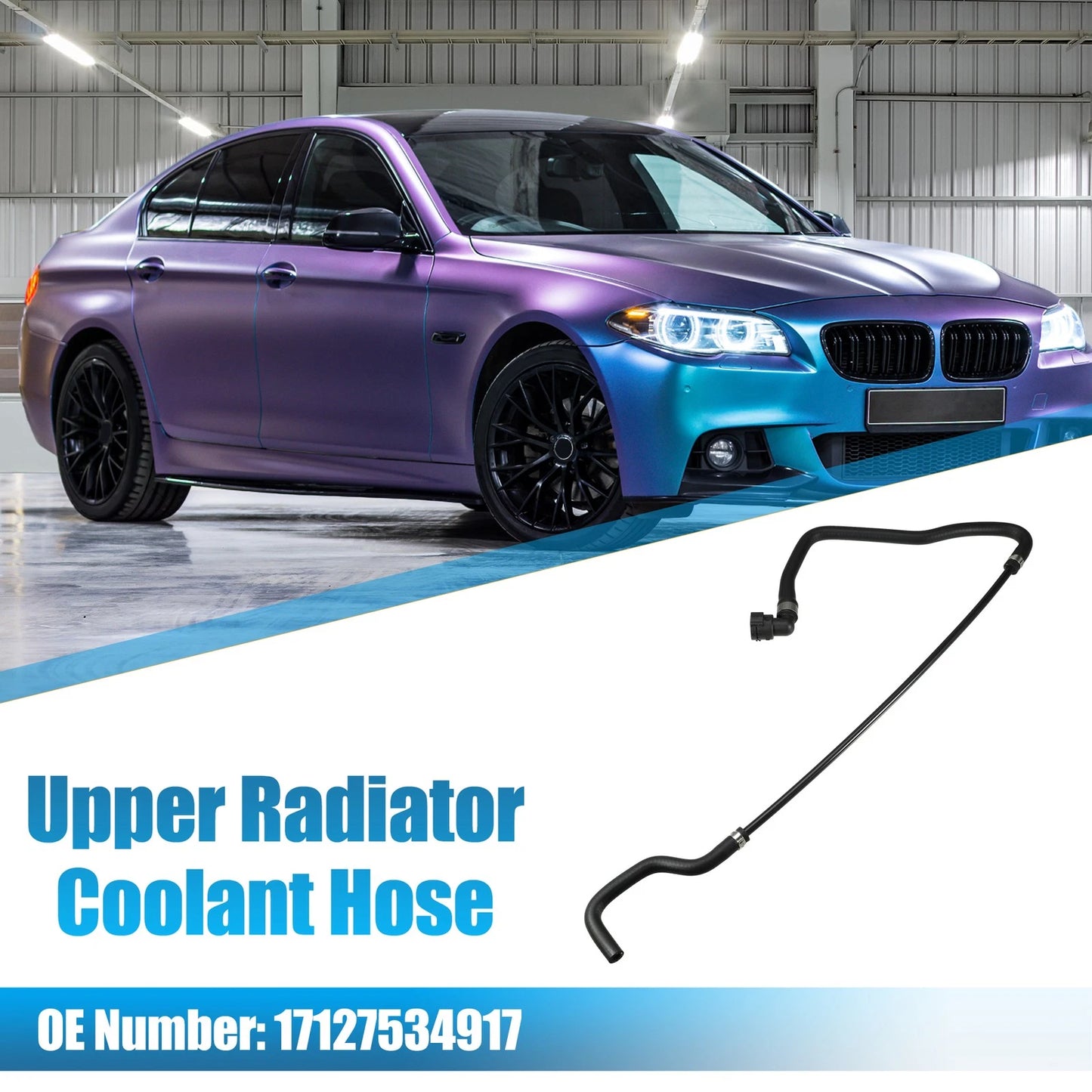 Upper Radiator Coolant Hose for BMW 550i 650i (2006-2010)
