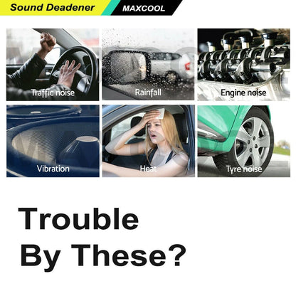 Butyl Rubber Sound Deadener Roll 8mx50cm 2.2mm Thick for Car