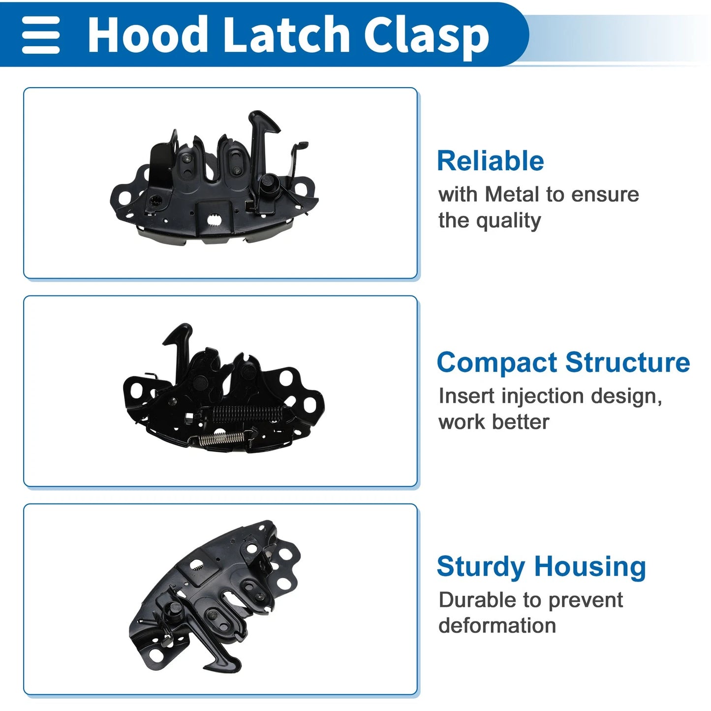 Hood Latch Assembly for Nissan Rogue (2014-2020)