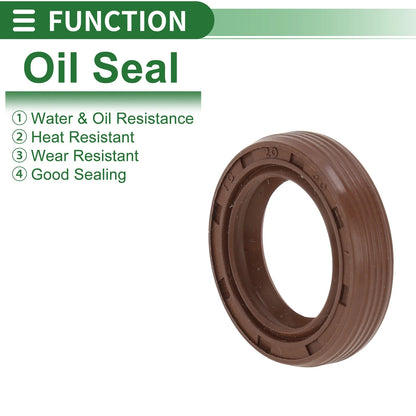 Oil Seal / 20x30x7mm / FKM Rubber