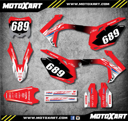 PRO Style Sticker Kit for Honda CRF 250 2014-2017 Full Custom Graphics