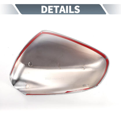 Chrome Plated Rearview Mirror Covers for Peugeot 301 (2013-2018)