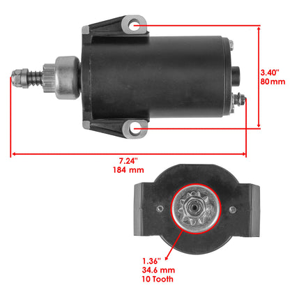 Mercury Mariner Outboard Starter for 9.9/15/18/20/25 HP (1990-2023)