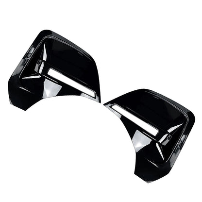 Black Rear Side Air Vent Covers for BMW 4 Series G26 i4 (2020-2024)