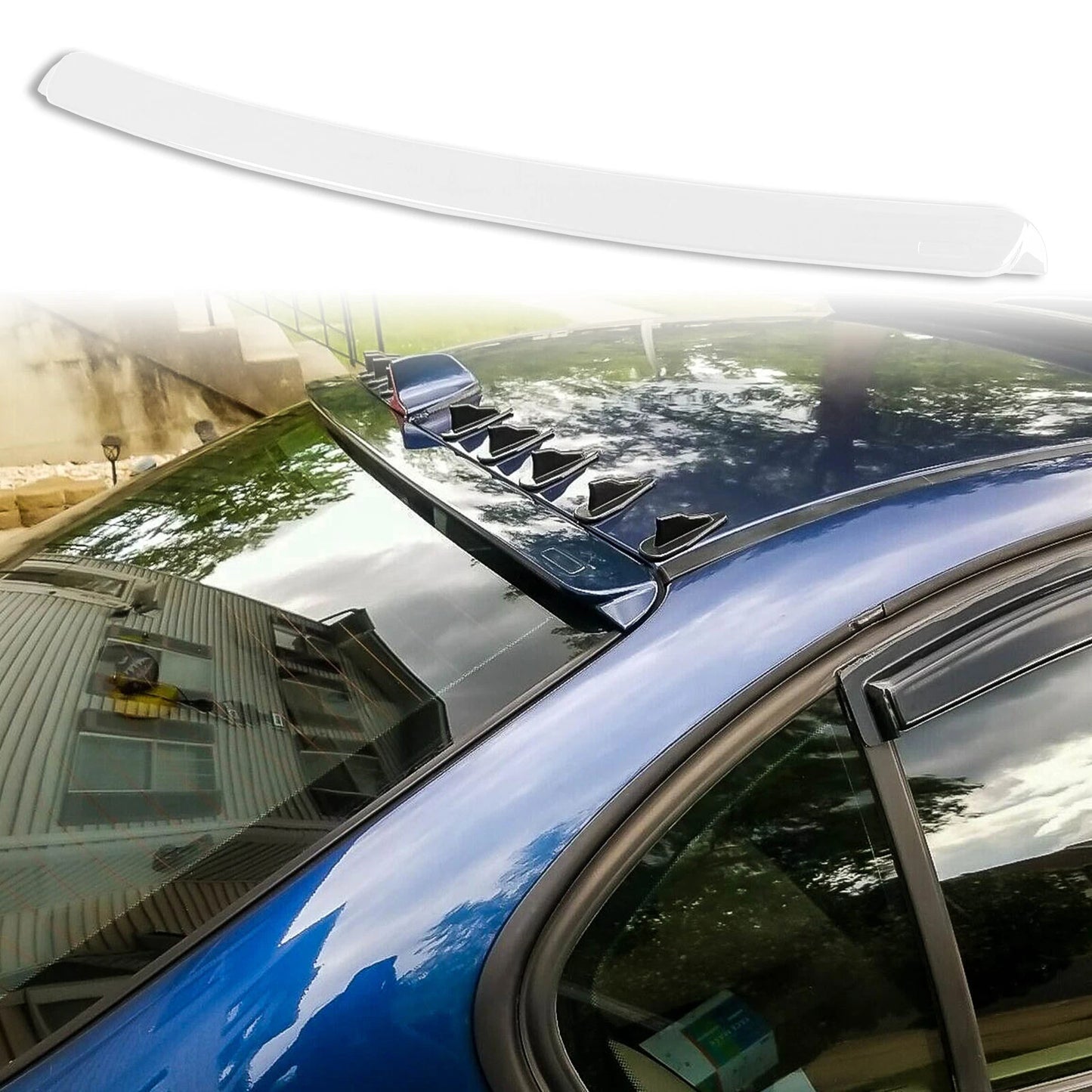 ABS Aero Roof Spoiler for BMW E46 Sedan (2000-2006)