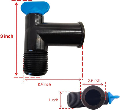Mercruiser Exhaust Manifold Drain Elbow Kit for Inboard Sterndrive 4Pcs