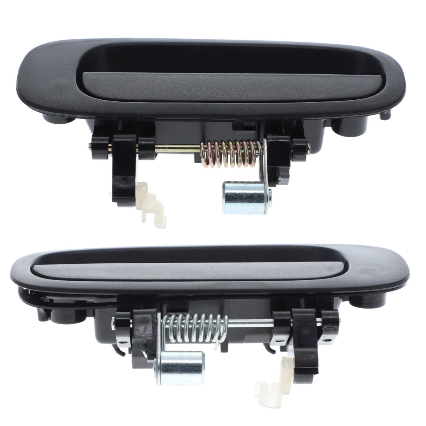 Outer Door Handle Set of 4 for Toyota Corolla (1997-2002) Black Front Rear
