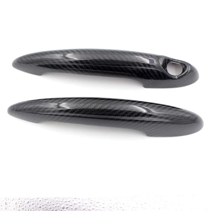 REAL Carbon Fiber Exterior Door Handle Cover Trim For Mini Cooper One JCW R53