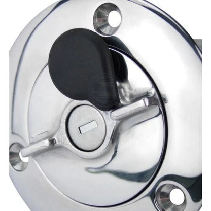 Deck Filler Fuel 30° Angled 316 Stainless for Various Models