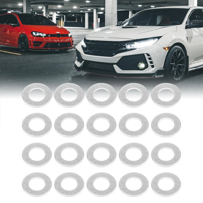 50pcs M12 Oil Drain Plug Gaskets for Toyota Lexus Scion
