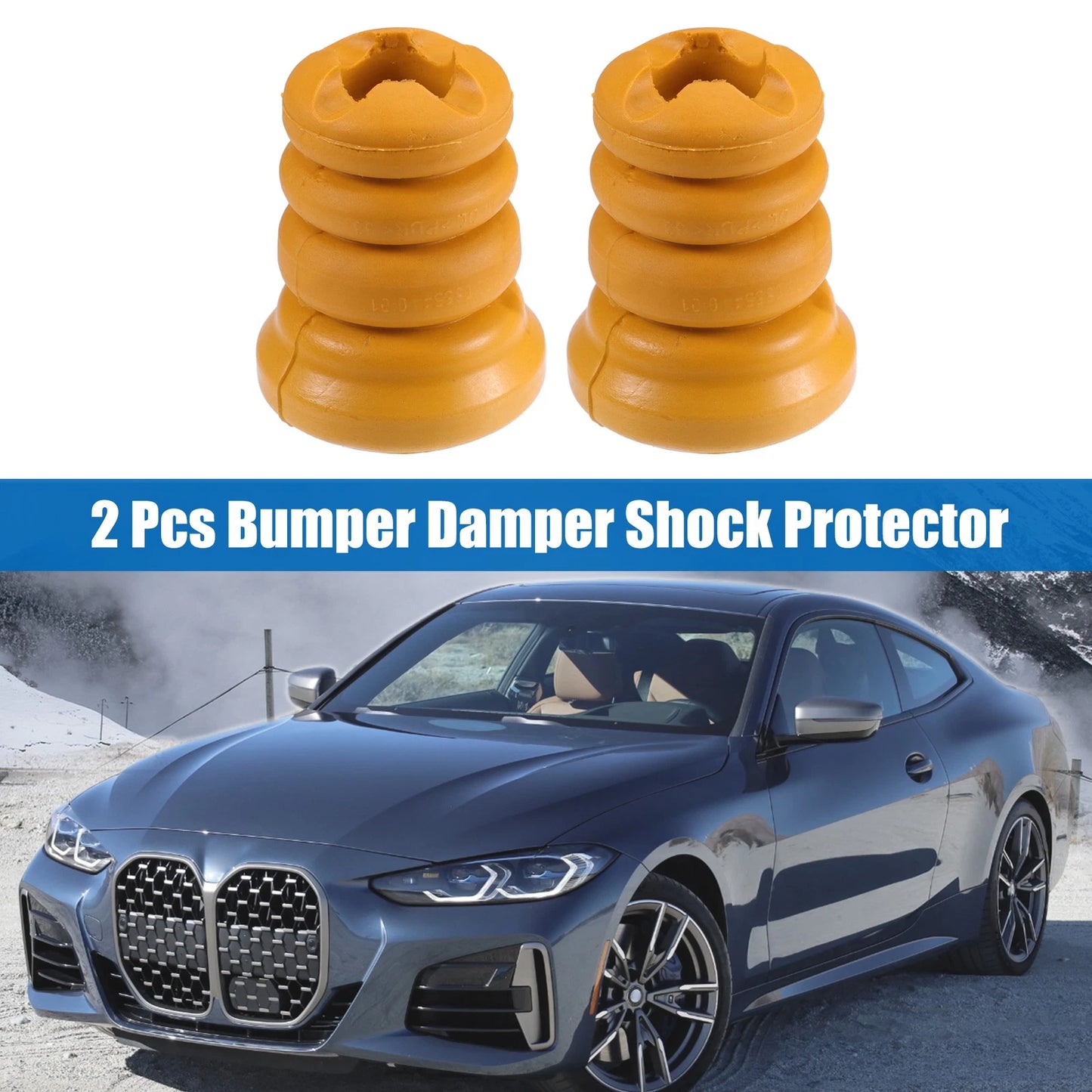Bumper Damper Shock Protectors for BMW 428i (2014-2016)