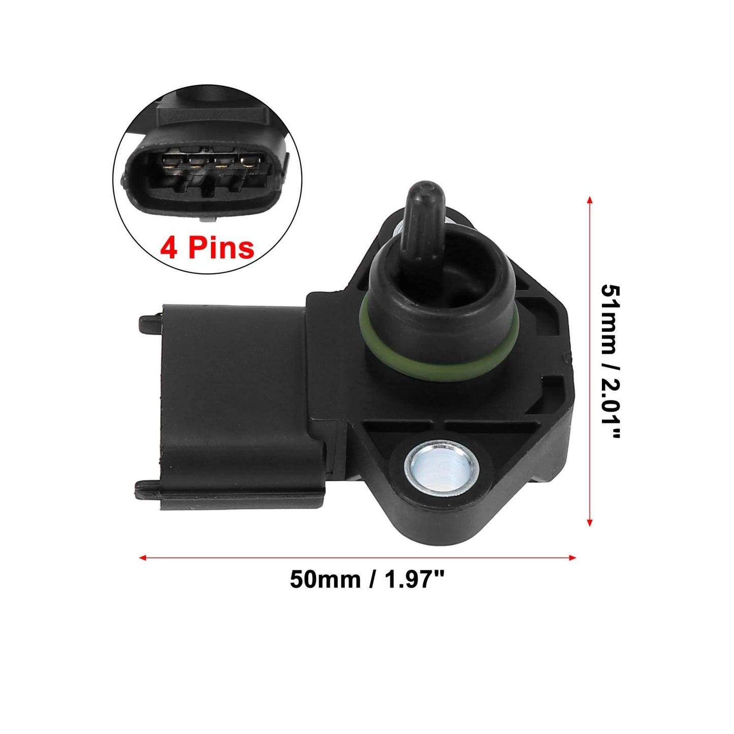 MAP Manifold Absolute Pressure Sensor for Hyundai Kia (2001-2010)