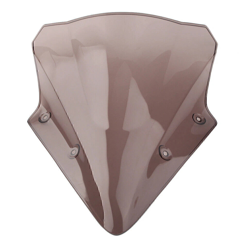 Smoke Dual Bubble Windscreen for Kawasaki Ninja 650 EX650 ER6F (2017-2019)