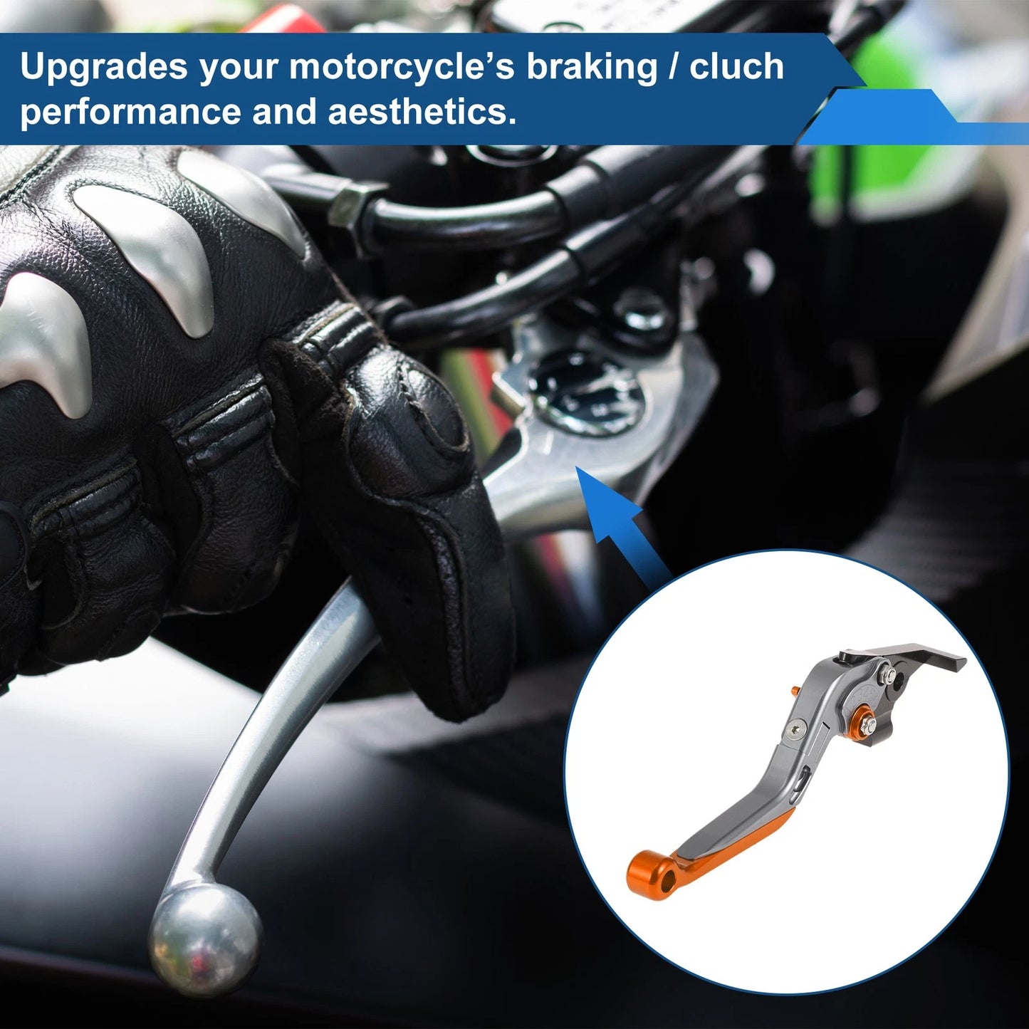 Brake Clutch Levers - Adjustable Short/Long for Yamaha TMAX560 (2020–2024)