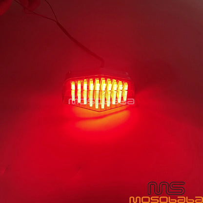 LED Tail Light for Harley Bobber Custom Cafe Racer Norton Lucas Style