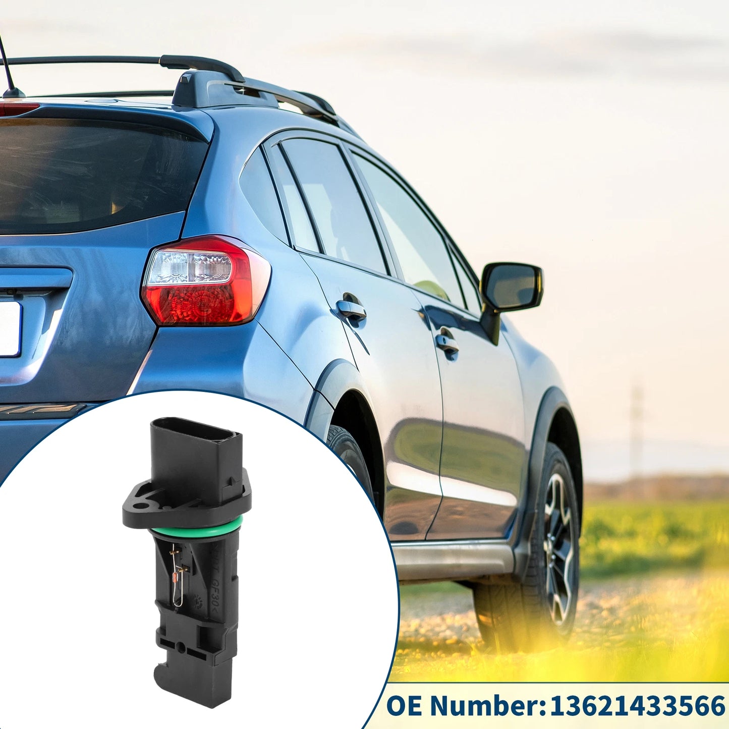 MAF Sensor for BMW M5 2000-2003 Mass Air Flow Meter Black