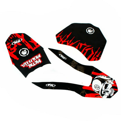 3M Metal Mulisha Decal Sticker Kit for CRF 110 Fairing Dirt Bike