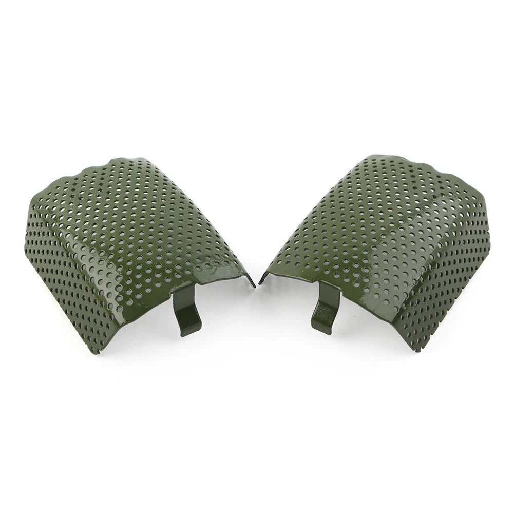 Green Front Caliper Screen Inserts  For Harley-Davidson V-Rod & Touring