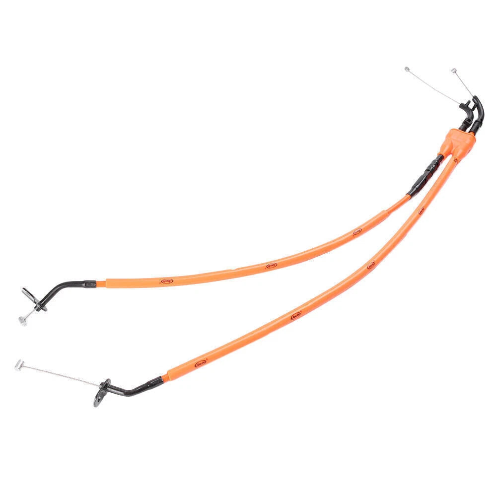 Throttle Cables for Yamaha YZF R1 (2007-2008) - Orange Moto Accelerator Lines