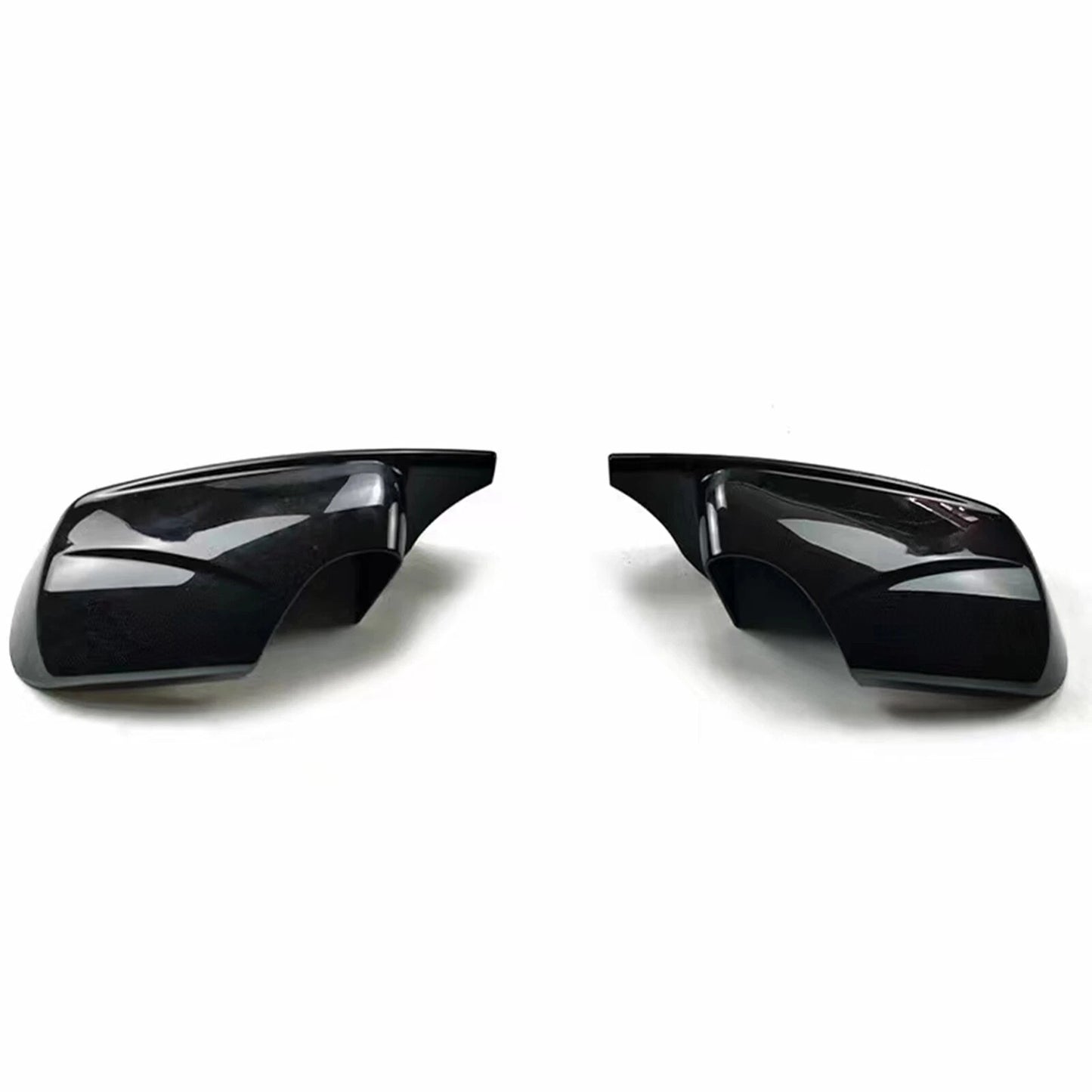 Rear Side Mirror Cover Caps for BMW 3 Series E46 (1998-2005) Gloss Black