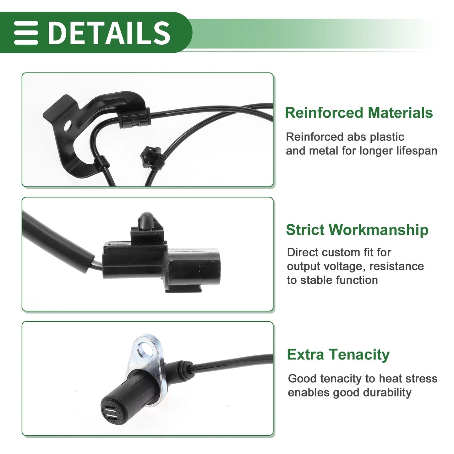 ABS Wheel Speed Sensor for Mitsubishi Endeavor (2004-2011)
