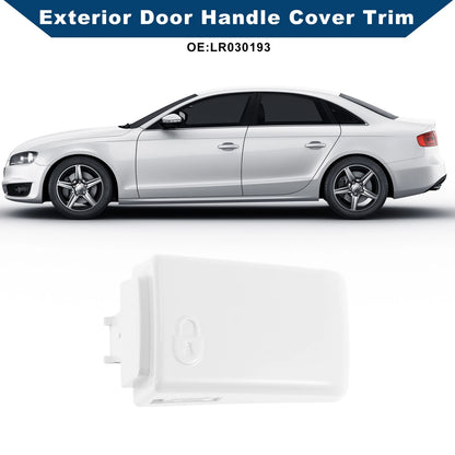 White Exterior Door Handle Cover Trim for Land Rover LR4 / Discovery 4 (2010-2016)